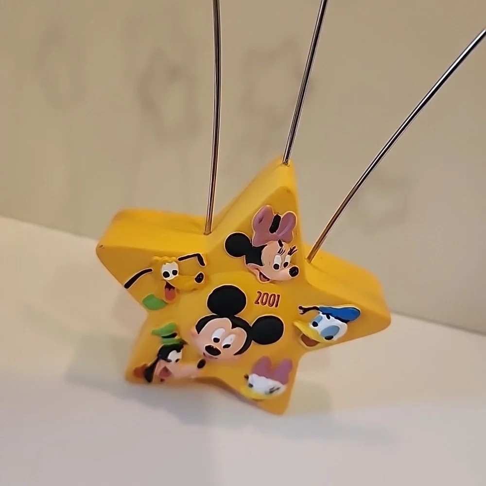 Disney Picture Holder Star Photo Clips Walt's 100th Hallmark‎ Mickey Mouse EUC